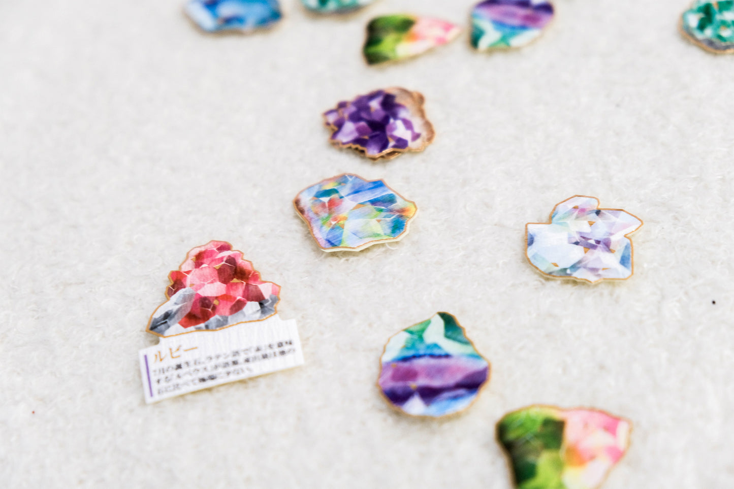 大人之圖鑑 - 礦物篇貼紙