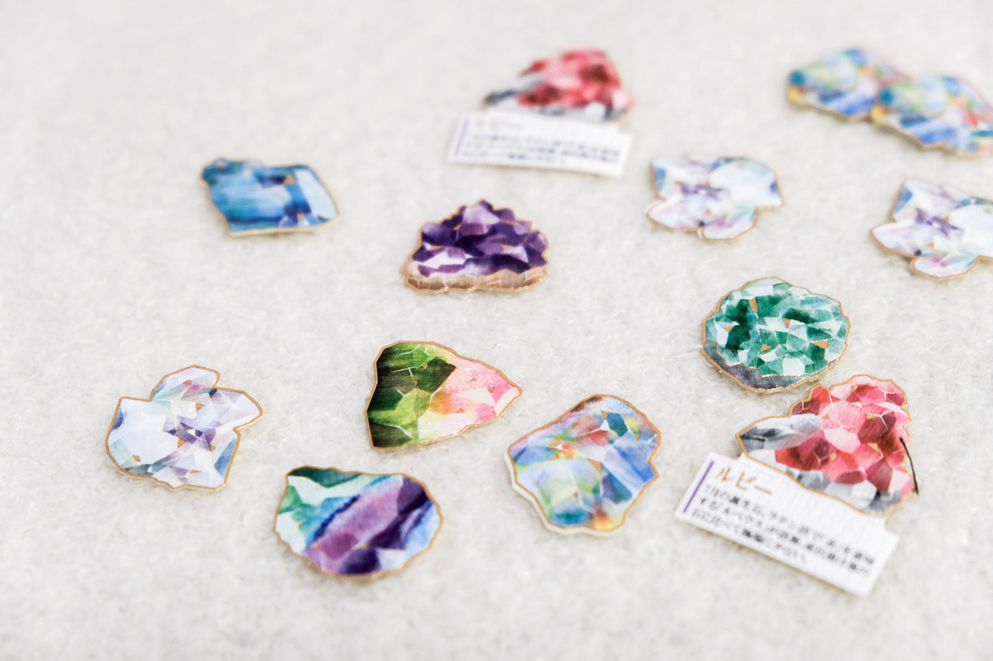 大人之圖鑑 - 礦物篇貼紙